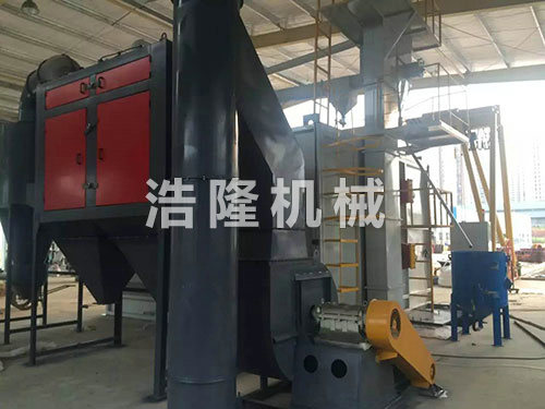 拋丸除塵系統(tǒng)實景圖